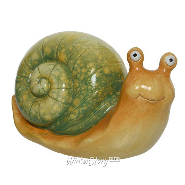 Садовая фигура Улитка Фрэнк - Smiley Snail 15 см Kaemingk (Кейминг)