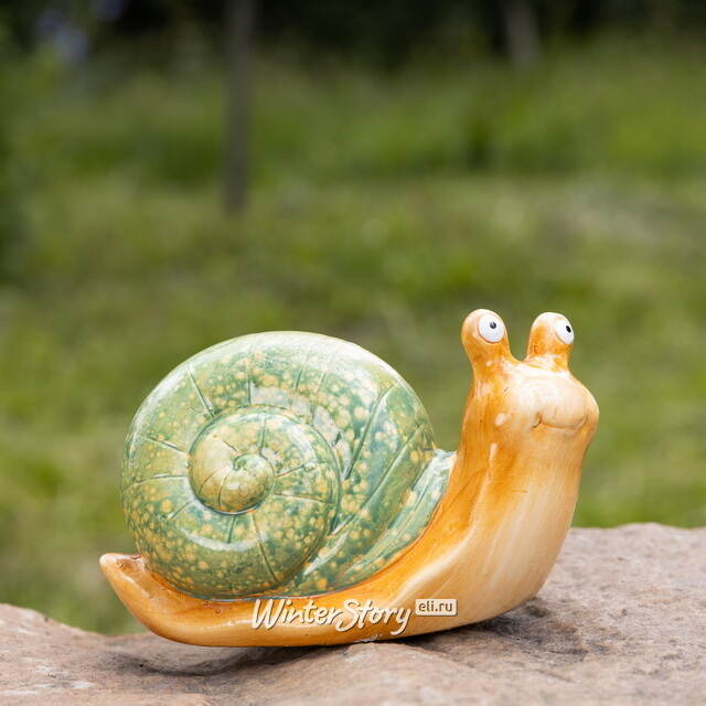 Садовая фигура Улитка Фрэнк - Smiley Snail 15 см Kaemingk (Кейминг)