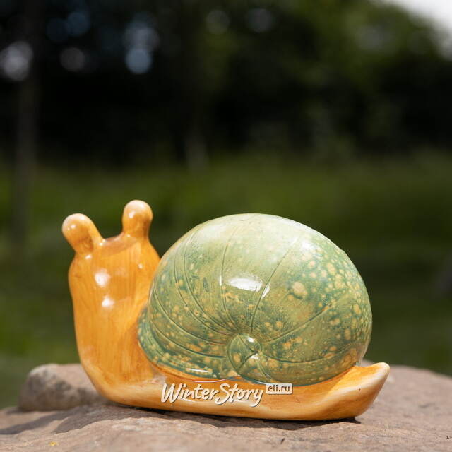 Садовая фигура Улитка Фрэнк - Smiley Snail 15 см Kaemingk (Кейминг)