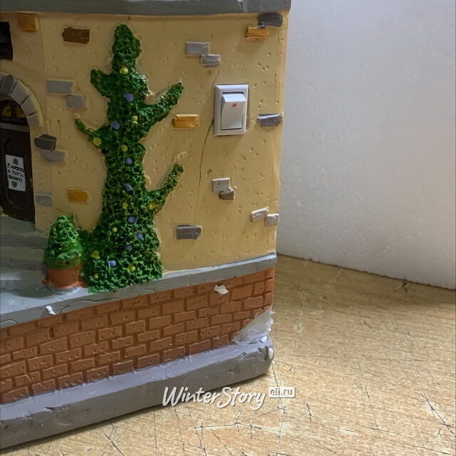 Фасад Маленькая Венеция, 28 см, подсветка, батарейки, уцененный Lemax (Лемакс)