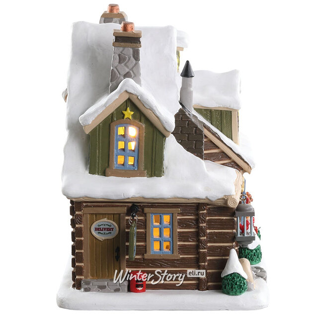 Трактир В гостях у Гнома, 17 см, подсветка Lemax