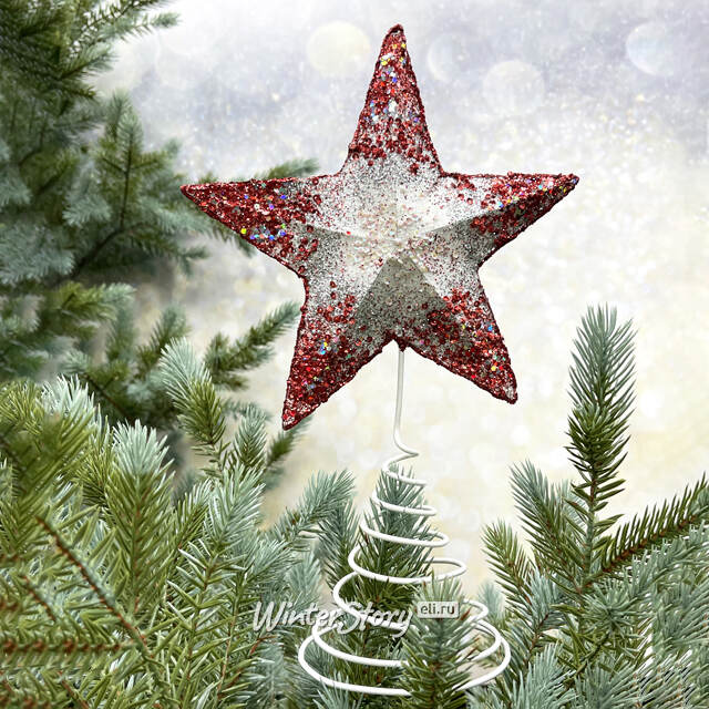 Звезда на елку Palestro Rossi 30 см Christmas Deluxe