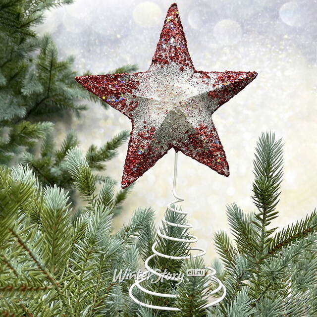 Звезда на елку Palestro Rossi 30 см Christmas Deluxe