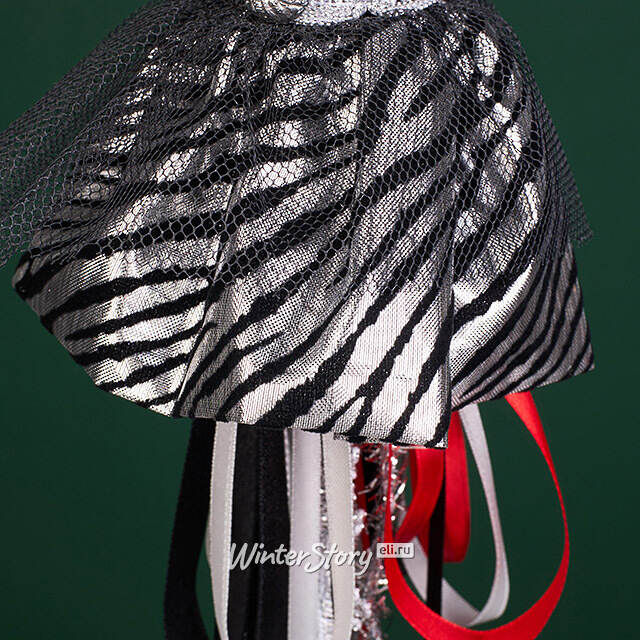 Елочная игрушка Зебра Филберт 36 см, подвеска Christmas Deluxe