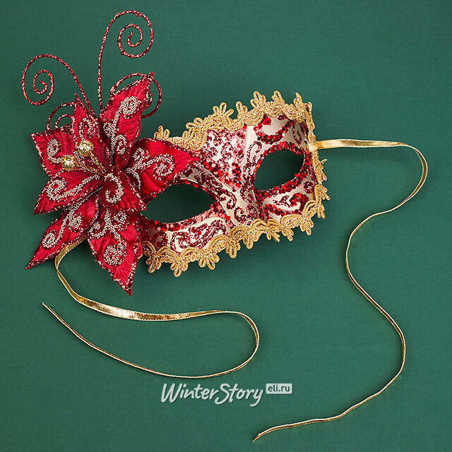 Елочное украшение Маска Lusso Doriane 20 см Christmas Deluxe