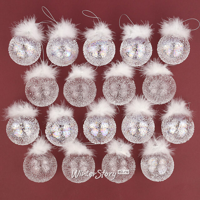 Набор стеклянных шаров Boulevard 7 см, 18 шт Christmas Deluxe