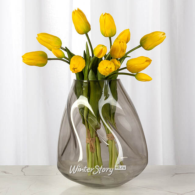 Стеклянная ваза Menelaos Cosmo 24 см Kaemingk