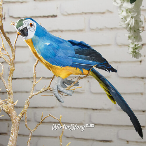 Декоративная фигура Попугай Жюль - Tropic Party 34 см Kaemingk