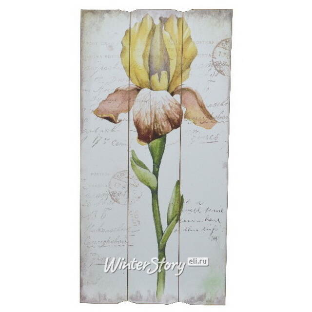 Деревянное панно Прованс - Meravigliosa Bellezza 60*30 см Kaemingk