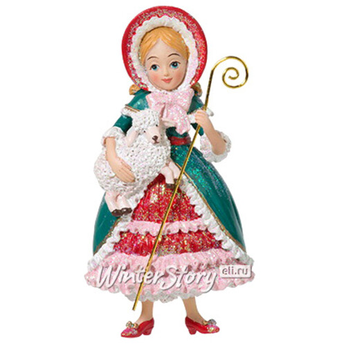 Елочная игрушка Девочка пастушка в красной шапочке 11 см, подвеска Holiday Classics