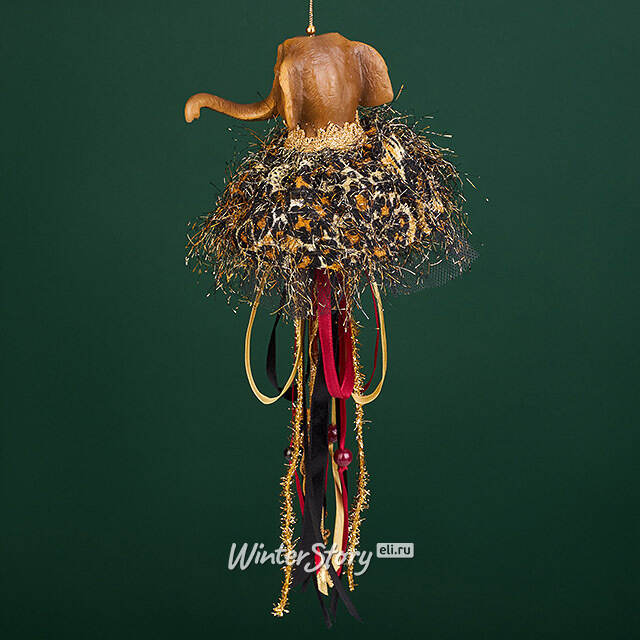 Елочная игрушка Королевский Слон Бруно 36 см Christmas Deluxe