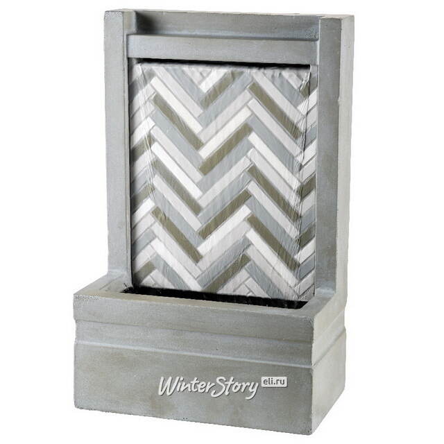 Декоративный фонтан Soft Geometry 52 см Kaemingk