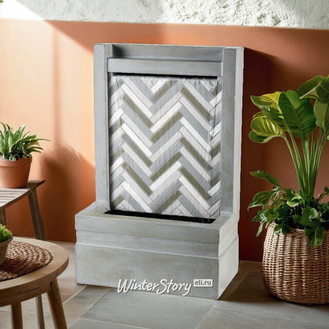 Декоративный фонтан Soft Geometry 52 см Kaemingk