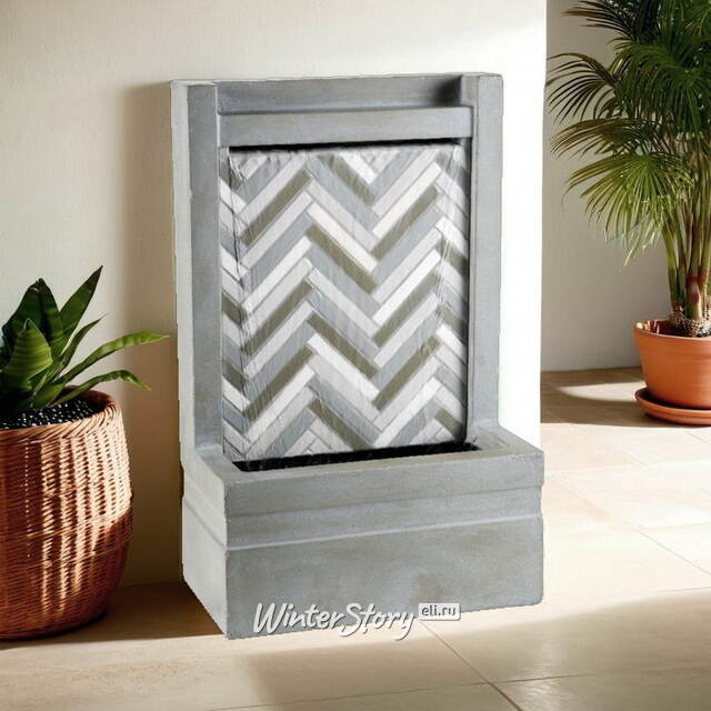 Декоративный фонтан Soft Geometry 52 см Kaemingk