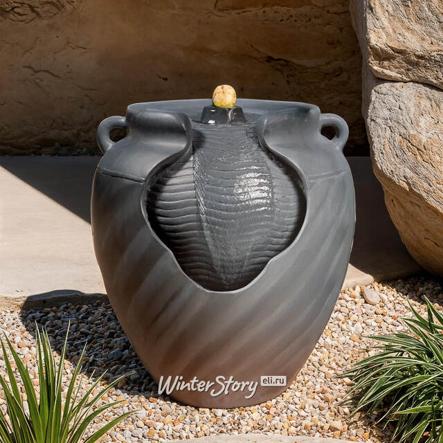 Декоративный фонтан Калифея 41 см с LED подсветкой Kaemingk