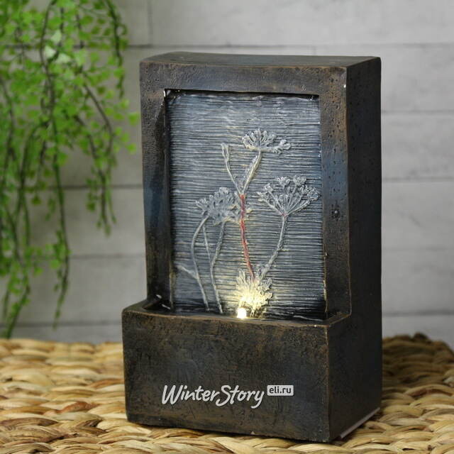 Декоративный фонтан Пронтера 23*15 см с LED подсветкой Kaemingk