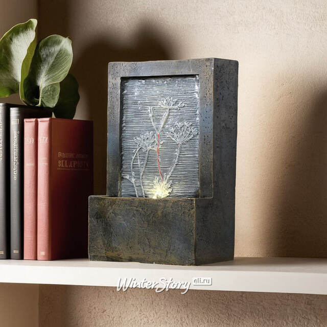 Декоративный фонтан Пронтера 23*15 см с LED подсветкой Kaemingk