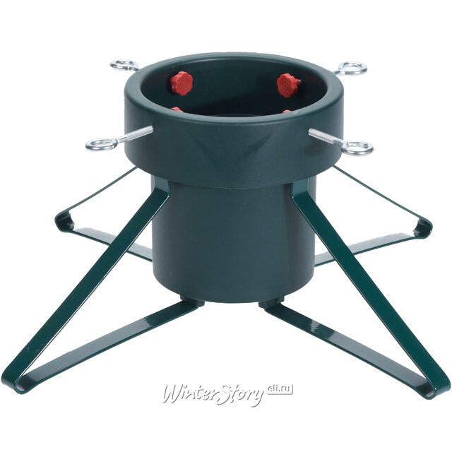 Подставка для живой елки до 2.1 м, диаметр ствола до 12 см, зеленая Koopman