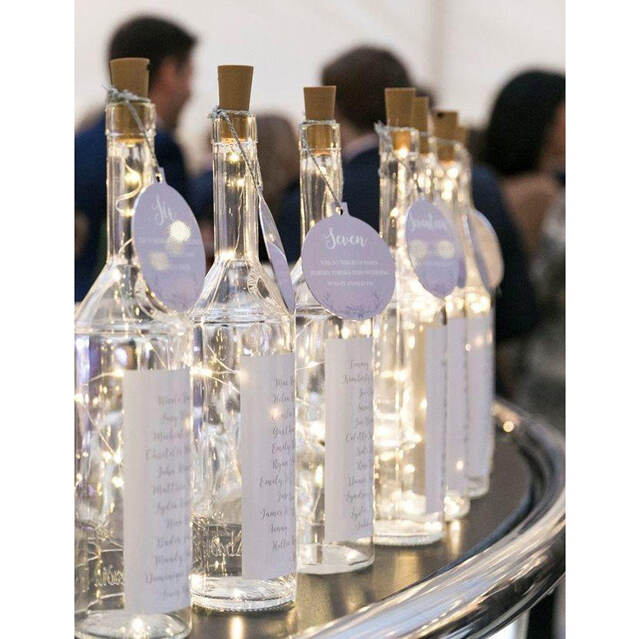 Гирлянда для бутылки Пробка Art Style, 8 теплых белых LED ламп, батарейки, IP20 Kaemingk (Кейминг)