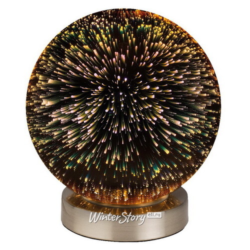 Декоративный светильник-шар Fireworks 18 см Kaemingk