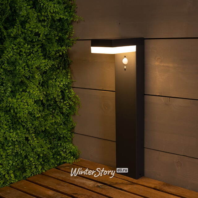 Садовый светильник на солнечной батарее Solar Bruno 50 см, датчик движения, IP44 Kaemingk