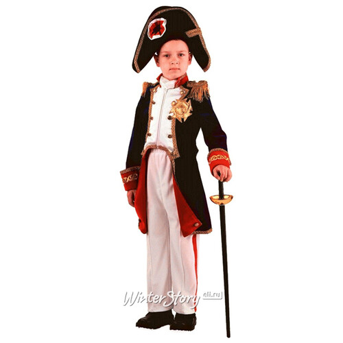 Карнавальный костюм Наполеон, рост 140 см Батик