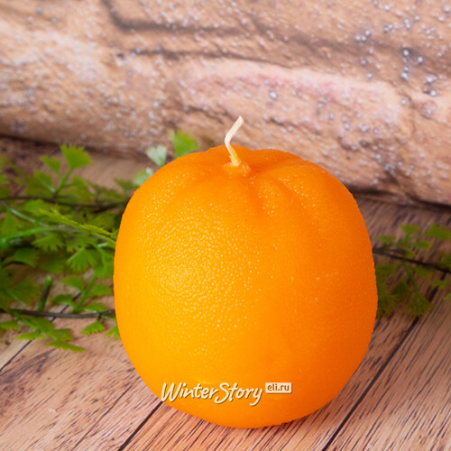 Ароматизированная свеча Апельсин 7 см, 18 часов горения Омский Свечной