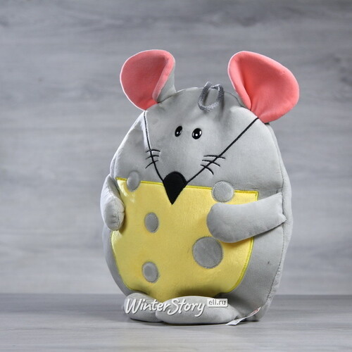 Мягкая игрушка для конфет Мышь Филипп - Сырный сомелье 35 см Hit-Toys