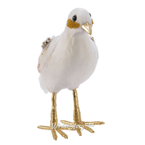 Декоративная фигура Белоснежный Голубь - Тулузская Пташка 23 см Kaemingk