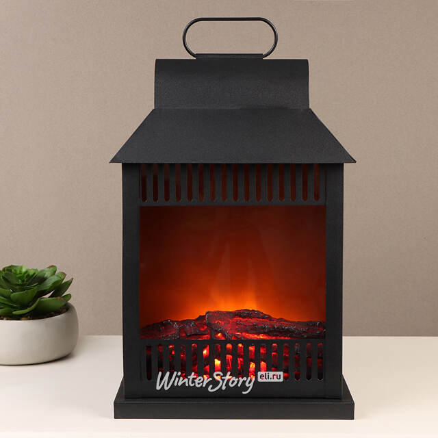 Декоративный светильник - фонарь Теплый Огонек 35*22 см на батарейках Kaemingk