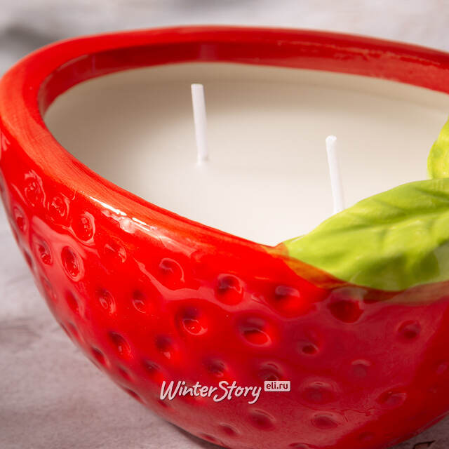 Ароматическая свеча Fruit - Клубника 14 см Koopman