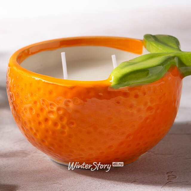 Ароматическая свеча Fruit - Апельсин 14 см Koopman