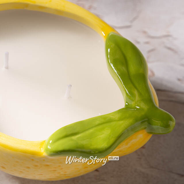 Ароматическая свеча Fruit - Лимон 14 см Koopman