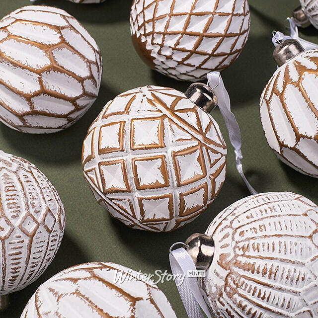 Набор стеклянных шаров Casa di Giulietta 8 см, 12 шт Kaemingk