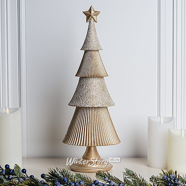 Новогодняя фигурка Елочка Рачель - Santo Natale 41 см Due Esse Christmas (Ду Эссе Кристмас)