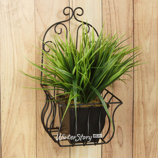 Подвесное кашпо - корзина Шамбери 32*16 см, металл Boltze