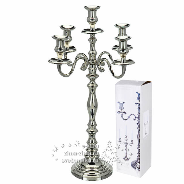 Подсвечник Обаяние классики на 5 свечей, 58 см Koopman