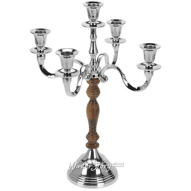 Подсвечник Аделаида на 5 свечей, 38 см Koopman
