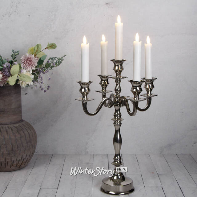 Подсвечник канделябр на 5 свечей Эльберт 40 см Koopman