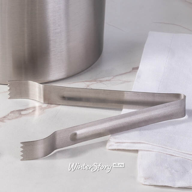 Ведерко для льда с крышкой и щипцами, 15*16 см Koopman