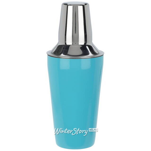 Шейкер для коктейлей Фанданго 500 мл, голубой Koopman