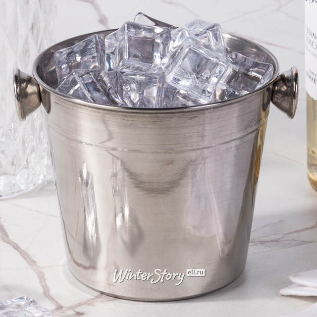 Ведро для льда 10*11 см серебряное Koopman