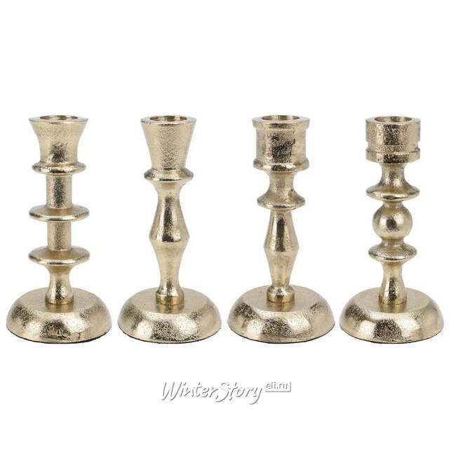 Металлический подсвечник на 1 свечу Aureo Como 13 см Koopman