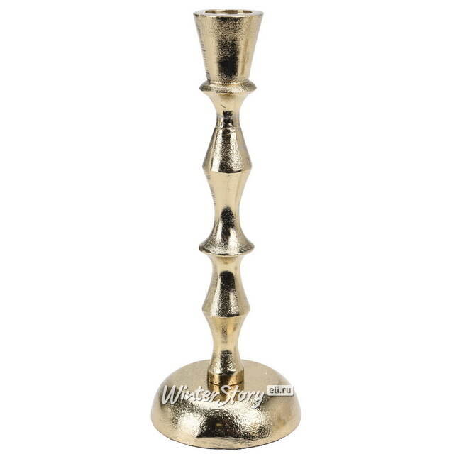 Металлический подсвечник на 1 свечу Aureo Como, 20 см Koopman