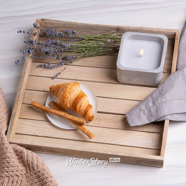 Деревянный поднос Миккель 35*35 см Koopman (Купман)