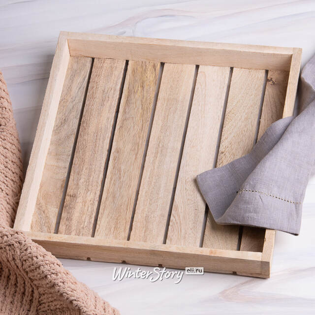 Деревянный поднос Миккель 30*30 см Koopman (Купман)