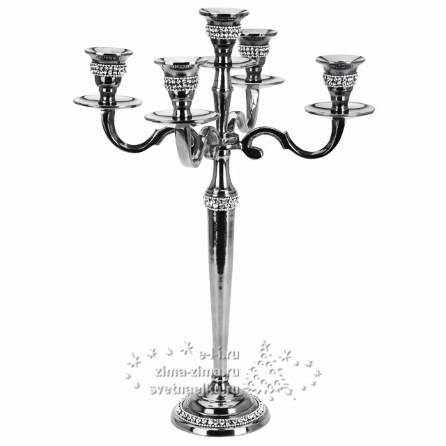 Подсвечник Версаль на 5 свечей, 40 см Koopman