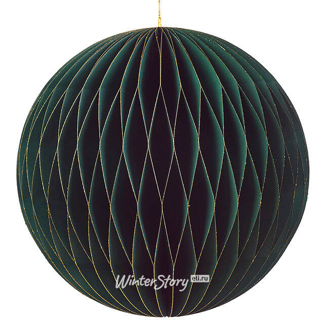 Бумажный шар Армель 25 см зеленый Koopman