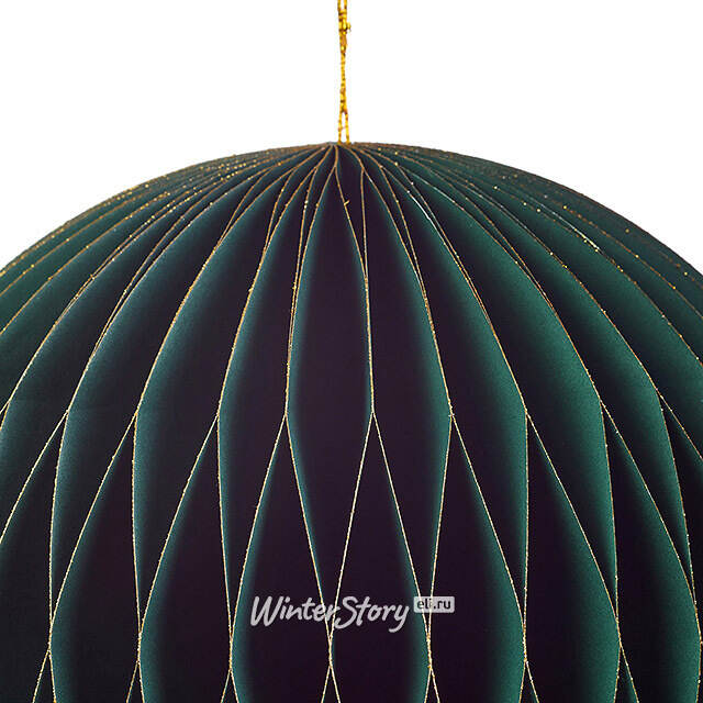 Бумажный шар Армель 25 см зеленый Koopman