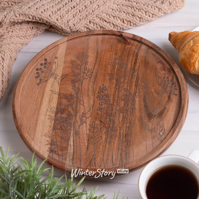 Деревянный поднос Jamie 27 см Koopman